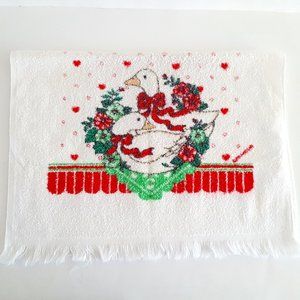 Vintage Holiday Kitchen Towel *AS IS*
